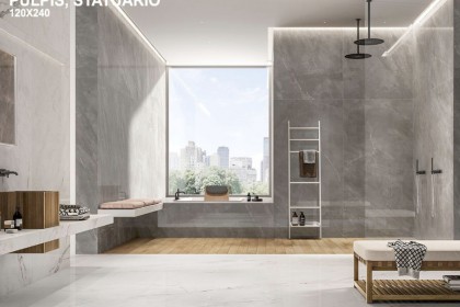modele gresie si faianta baie interior preturi italia MEGA | gresie portelanata aspect marmura Brasov.