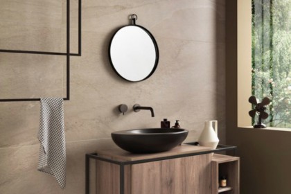 gresie si faianta baie imitatie piatra naturala pret UpStone Beige | gresie aspect piatra naturala Bucuresti.