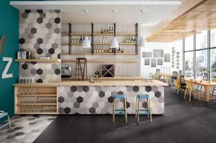 gresie si faianta bar restaurant pret constanta | gresie de interior cafenea Constanta.