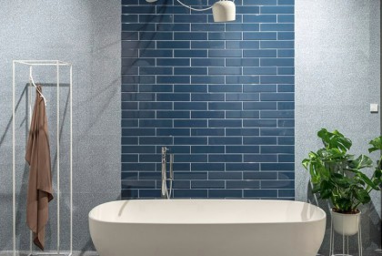 gresie si faianta baie pret bucuresti newdot blue ceramica | gresie si faianta baie moderna casa Pipera.