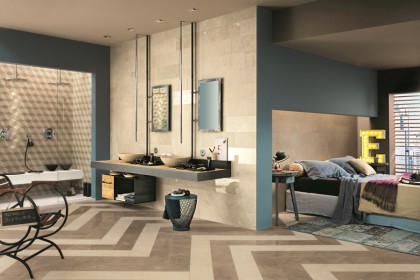 gresie faianta italgraniti beige experience suceava | Gresie imitatie marmura Suceava.
